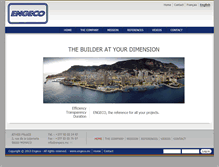 Tablet Screenshot of engeco.mc